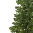 thumbnail image 4 of Northlight 7.5' Pre-Lit Medium Canadian Pine Artificial Christmas Wall Tree - Clear Lights, 4 of 6