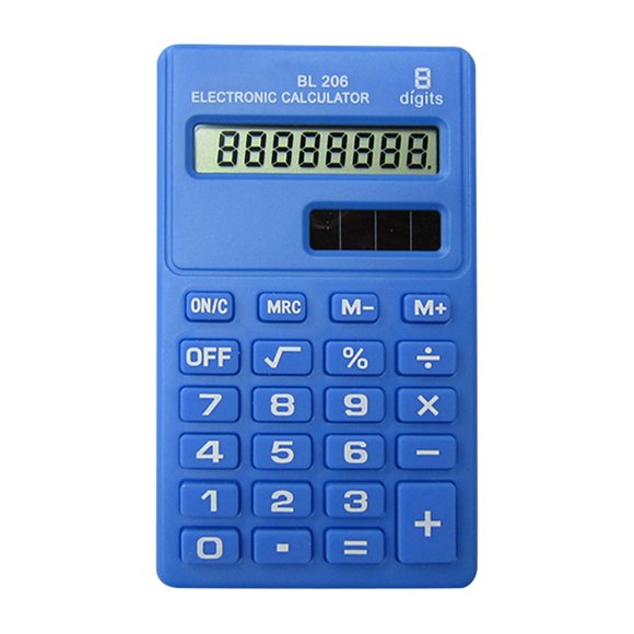 Calculatrice de Bureau à Fonctions Standard, Usage Général, Calculatrice Intelligente à Écran LCD 8 Bits, Format de Poche, Fonctions de Mathématiques de Base, Idéale pour la Maison et le Bureau, Mini Calculatrice de Bureau Numérique