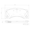 thumbnail image 2 of BREMBO Brake Pad for 2022-2023 Audi RS e-tron GT - P65021N, 2 of 3