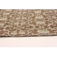 thumbnail image 2 of ECARPETGALLERY 5'7" x 7'9" Contemporary Collage Handmade Area Rug for Living Room, Dining Room and Bedroom in Brown, 2 of 9