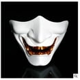 thumbnail image 4 of 1pcs Halloween Scary Half Face Mask Costume Halloween Rave Cosplay Party Half Face, 4 of 5