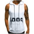 thumbnail image 2 of CEHVOM Fashion Men Sleeveless Printed Drawstring O-Neck Casual Tank Tops, 2 of 6