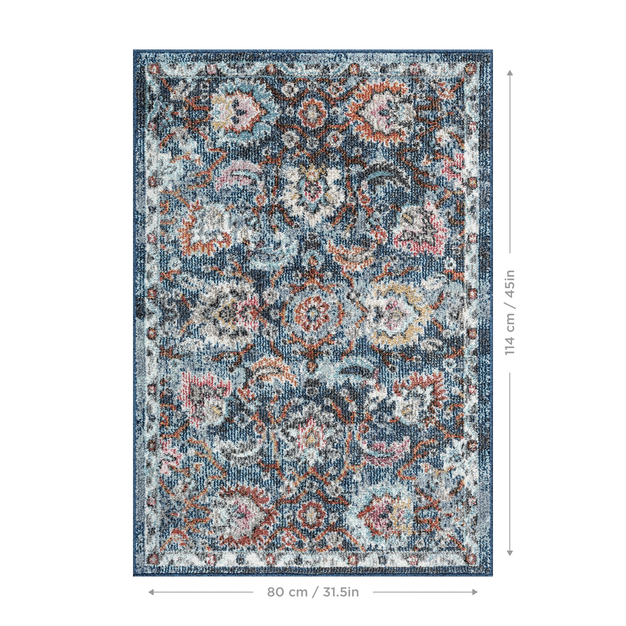 Mainstays Floral Multi-Colour Accent Rug, 31.5" x 45"