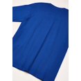 thumbnail image 3 of Hanes T-Shirts à Manches Longues à Col Ras du Cou ComfortSoft pour Hommes, Lot de 4, S, Bleu Royal Foncé, 3 of 5
