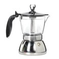 thumbnail image 1 of MasteelfCA Large Capacity Coffee Kettle Stainless Steel Moka Pot Espresso Coffee Pot, 1 of 8