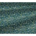 thumbnail image 5 of oneOone Viscose Jersey Fabric Stripe & Square Geometric Print Fabric By Yard 60 Inch Wide, 5 of 5