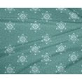 thumbnail image 4 of oneOone Polyester Lycra Fabric Floral Block Printed Craft Fabric BTY 56 Inch Wide, 4 of 4
