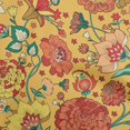 thumbnail image 1 of oneOone Rayon Yellow Fabric Asian Chinese Flower Craft Projects Decor Fabric Printed By The Yard 56 Inch Wide, 1 of 4