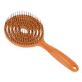 thumbnail image 2 of Detangling Brush, Hair Detangling Brush Faster Anti-static Comfortable with Versatile Design for Curly Hair Yellow,Brown,Rose Red, 2 of 8