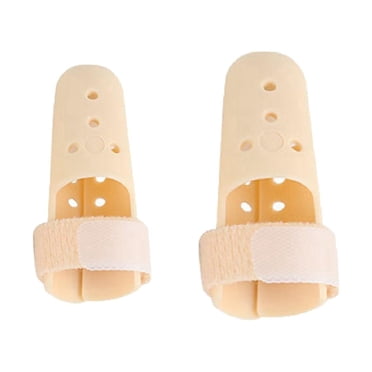 Yinanstore 2 Pieces Plastic Finger Splint Brace Splint Mallet Splint