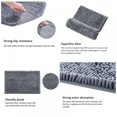 thumbnail image 4 of Bathroom Rug, Microfiber Bath Mat - Chenille Floor Mat -.Ultra Soft Machine Washable Bathroom Dry Fast Water Absorbent Bedroom Area Rugs, 20 x 32 - Inch, 4 of 5
