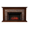 thumbnail image 2 of SEI Furniture Canyon Heights Electric Fireplace in Maple, 2 of 9