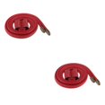 thumbnail image 3 of Decodeary Leather Drawstring Replacement Strap for Bucket Handbag Bag Red 2Set, 3 of 6