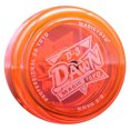 thumbnail image 1 of TFixol Magic Yoyo D3-PC Transparent Orange Crystal Yo-Yo with 8-Ball KK Bearing, Random Rope Color, Non-Responsive Plastic Yo-Yo for Kids, 1 of 7