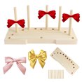 thumbnail image 1 of Riforla Bow Making Tool for Ribbon Maker Bow Ribbon Decorative Tool Adjustable with Board Sticks Bow Making Tool for Ribbon Wreath Bow Making Maker for Making Bows Event & Party B 23.2x9x1.5cm, 1 of 3