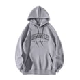 thumbnail image 1 of Meichang Sweat à Capuche Surdimensionné pour Femmes, Manches Longues, Décontracté, avec Poche, 1 of 6