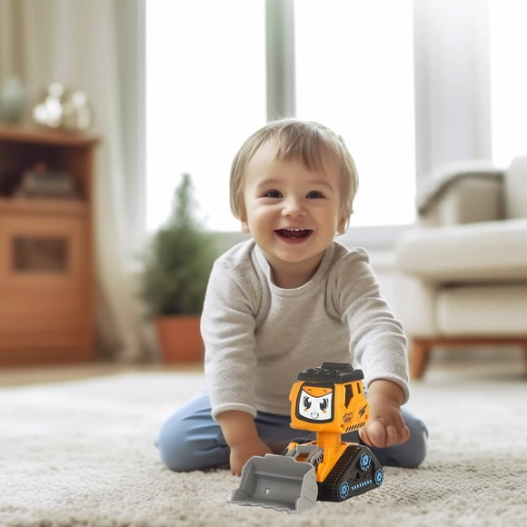 KOYPTL Engineering Construction Vehicle Car for Toddlers,Early Education Push Back Toy Car,Helps Enhances Creativity Hand Eye Coordination for Imaginative Play,Beach Fun,Christmas Birthday Gift
