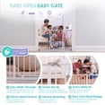 thumbnail image 4 of Regalo Easy Open Baby Safety Gate, 4 of 7