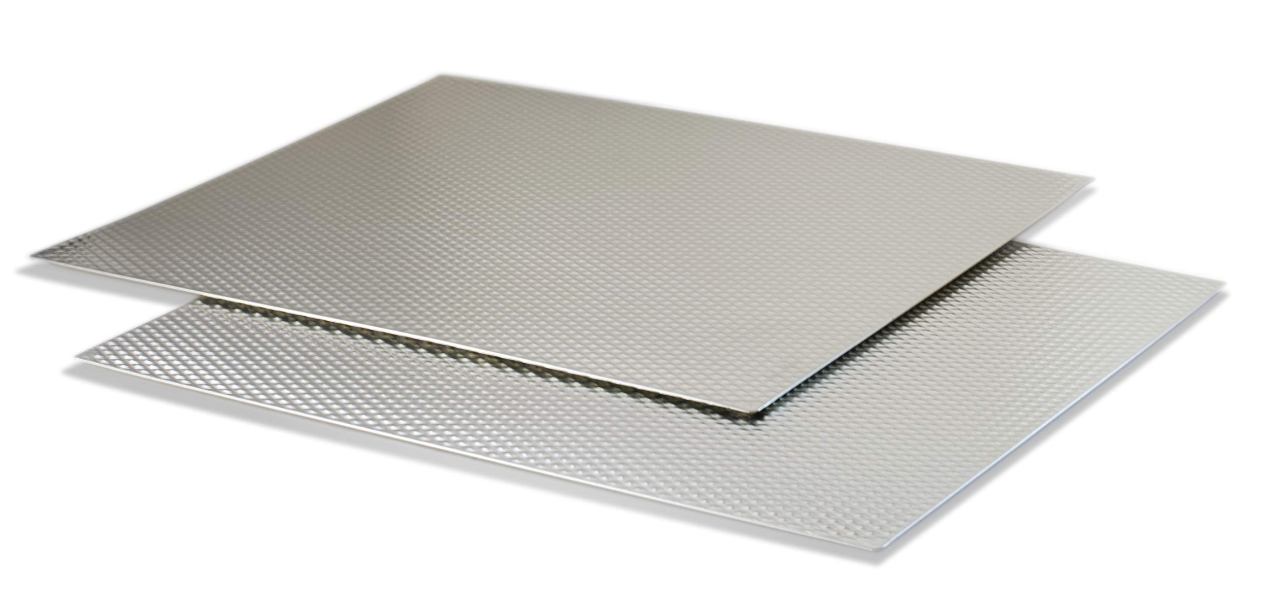 Range Kleen Tapis Protecteur de Comptoir/table Argenté - 17 Pouces x 20 Pouces - Lot de 2