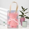 thumbnail image 4 of Ingenious Warp Knitted Pineapple Reseau Towel Gift Bear Towel High Density Fleece Gift INS Style, 4 of 4