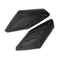 thumbnail image 3 of Side Panel Air Intake Cover, Protective High Reliability Motorcycle Air Intake Cover ABS  for Autocycle Replacement for CB650R 2019 2020 2021 Gray,Carbon Fiber Style,Black,Bamboo, 3 of 7