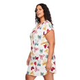 thumbnail image 4 of George Women's Plus V-Neck Nightshirt, 4 of 6