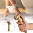 thumbnail image 2 of Wchiuoe Spray Head, Vintage Brass Multi-Functional Handheld Personalized Practical For Home Use Bathroom Accessories Sprayer Kit, 2 of 8