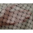 thumbnail image 4 of oneOone Silk Tabby Fabric Swirl & Check Ikat Print Fabric By The Yard 42 Inch Wide, 4 of 4