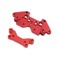 thumbnail image 4 of Front Rear  Tower, Aluminum Alloy Beautiful Appearance Front Rear Shock Towers Reduce Vibration  for HBX 1/18 18859E 18858E 18857E Red, 4 of 8