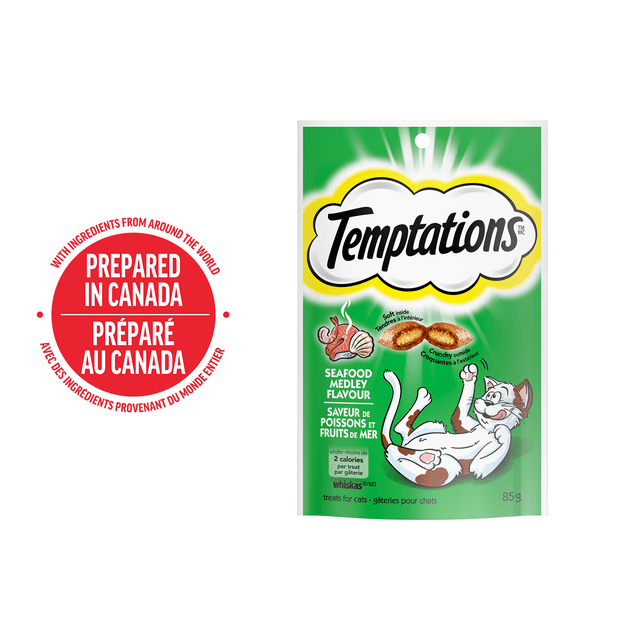 Temptations Seafood Medley Flavour Treats 85g