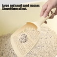 thumbnail image 4 of Ftwytp Pet Sand Shovel, Poop Removal Tool, Cats Litter Shovel, Filtering Excrement Shovel, Large Sloping Shovel Head, Hanging Standing Design, Comfortable Grip, Easy to Clean, 4 of 6