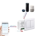 thumbnail image 4 of Module Intelligent Wi-Fi Tuya, Module de Modification de Commutateur, Outil de Bricolage pour Maison Intelligente, Contrôle par Application/voix, Compatible avec Alexa Google Home, 4 of 7
