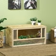thumbnail image 2 of PawHut Wooden Reptile Terrarium for Chameleon, Lizard, Snake, Frog, Turtle, 2 of 10