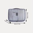 thumbnail image 3 of 1 Pce Grande Version de Ensemble Assorti de Fournitures de Voyage 7 Pcs Sac de Rangement, Affaires, 3 of 5