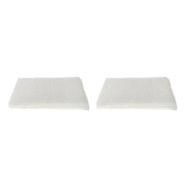 Transemion Biochemical Filter Foam Pond Filtration Fish Pad Tank Aquarium Sponge White 88x30x2cm 2Set