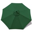 thumbnail image 1 of Patio Umbrella Cover Replacement Top Canopy for 9ft 8 Ribs, Green (Canopy only), 1 of 1