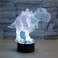 thumbnail image 3 of Yhmxh Home Essentials Home Appliances 3D Dinosaur Children Night Lamp Led Colors Changing Lighting Decoration Creative Gift Lamp Bedside Lamp Table Lamp Operated Light, 3 of 9