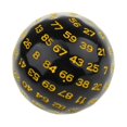 thumbnail image 4 of Milaget Multi Sided Acrylic Dices for Table Board Role Playing Game Bar Club Yellow Yellow-1, 4 of 8