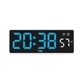 thumbnail image 1 of Matoen12 Digital Alarm Clock for Bedroom, Easy to Set, USB Charger, Adjustable Volume, Weekday/Weekend Mode, Snooze, 12/24Hr, Compact for Bedside, 1 of 7