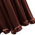 thumbnail image 4 of Timegard Womens Pjs Shorts Ruffle Elastic Waist Loose Soft Loungewear Solid Color Pajamas Shorts Summer, 4 of 4