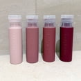 thumbnail image 2 of Mine., Bouteilles de Voyage en Silicone, Couleurs Assorties – Roses, 2 of 4