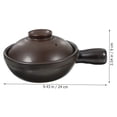 thumbnail image 2 of Traditional Casserole High Temperature Porcelain Casserole Household Casserole Cookware, 2 of 8