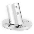 thumbnail image 1 of Boat Accessories,316 Stainless Steel Round Hand Rail Base Round Stanchion Base Exceptional Reliability, 1 of 8
