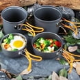 thumbnail image 3 of Kit de Cuisine de Camping 11 Pcs avec Réchauds et Mousquetons Color_D, 3 of 8