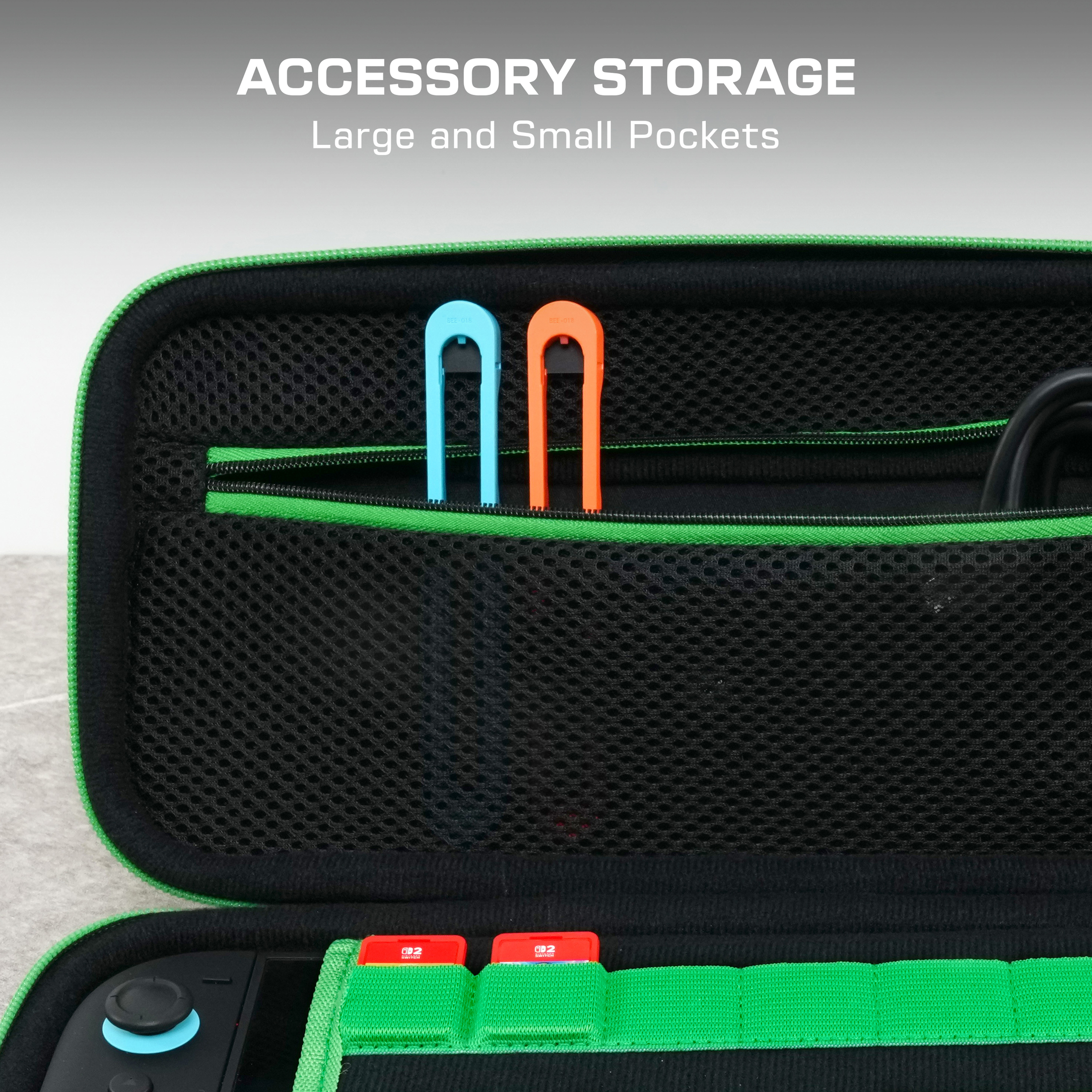 Turtle Beach PlayTrek Travel Case (Donkey Kong) - Nintendo Switch 2, Nintendo Switch, Nintendo Switch - OLED Model - Storage, Protection, Game Card Holder, Hard Shell, Lenticular