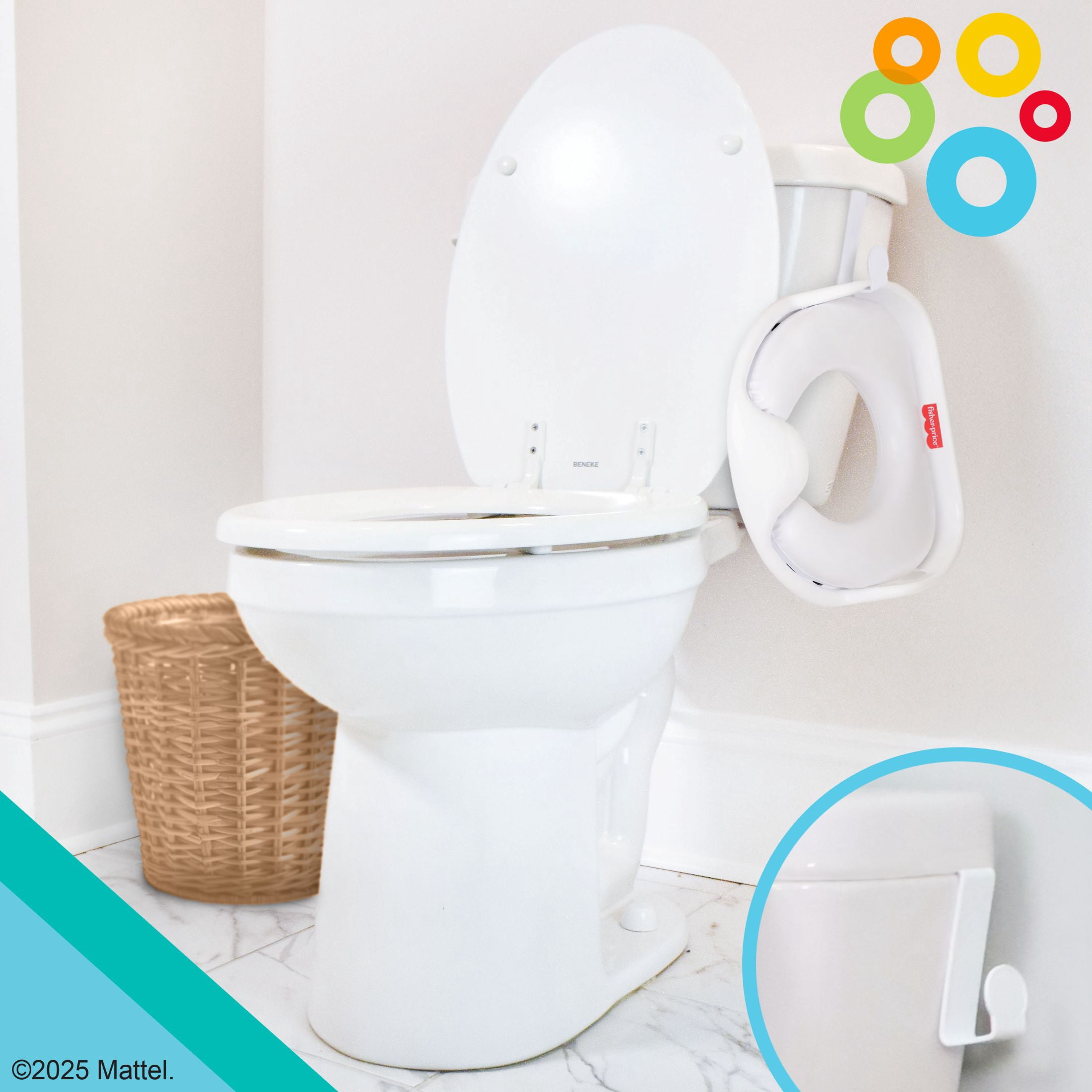 Siège de propreté Fisher‑Price™ Ready & Steady, blanc - 1 Piece