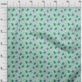 thumbnail image 3 of oneOone Cotton Cambric Light Blue Fabric Autumn Craft Projects Decor Fabric Printed By The Yard 56 Inch Wide, 3 of 4