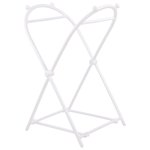 1Pcs Sac à corbeille Rack blanc pliable debout durable Facile à changer Sacs de rangement pour ordures