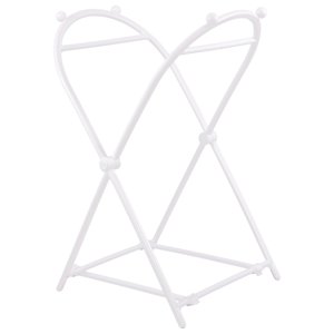 1Pcs Trash Bag Rack White Foldable Standing Durable Easy to Change Garbage Storage Bags