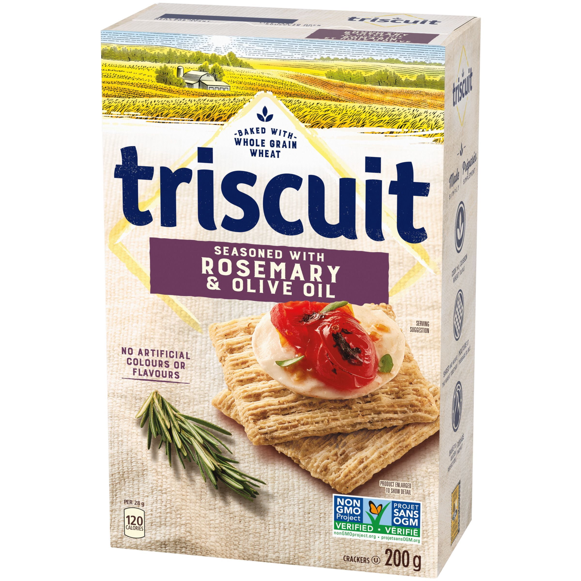 TRISCUIT Romarin et Huile d'olive Craquelins